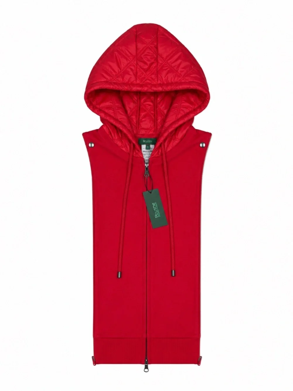 BRUNNE French Terry Puffer Hood Dickey – Compatible with Veronica Beard Blazers